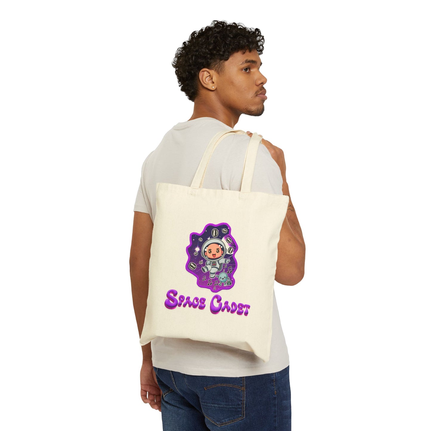 TORRANCE - Space Cadet - Cotton Canvas Tote Bag