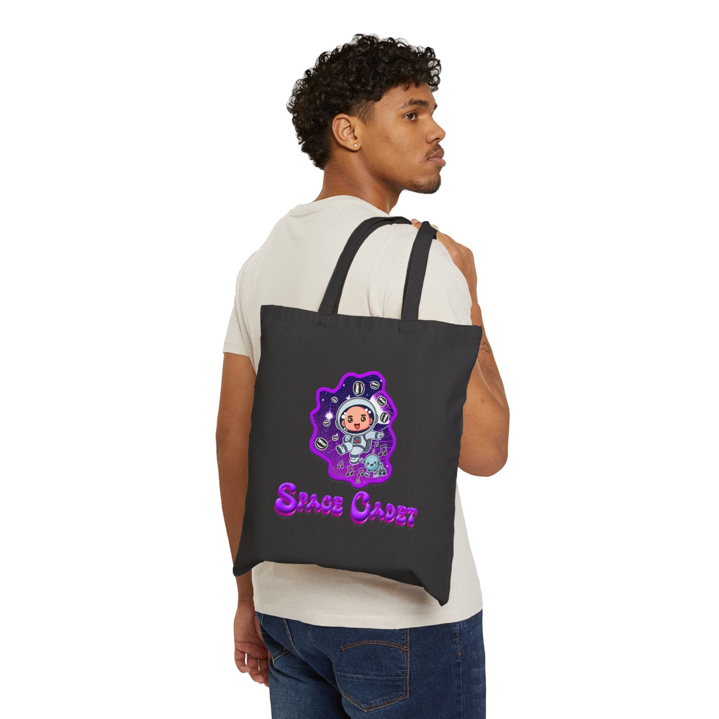 TORRANCE - Space Cadet - Cotton Canvas Tote Bag