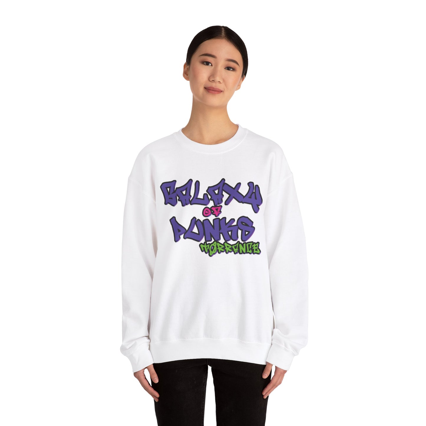 TORRANCE - Galaxy of Punks - Unisex Heavy Blend™ Crewneck Sweatshirt